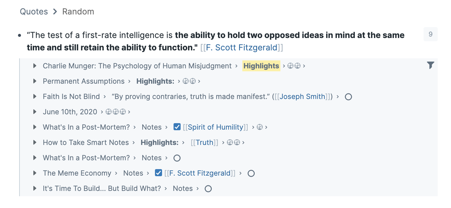 Tweet referenced in #RoamCult section