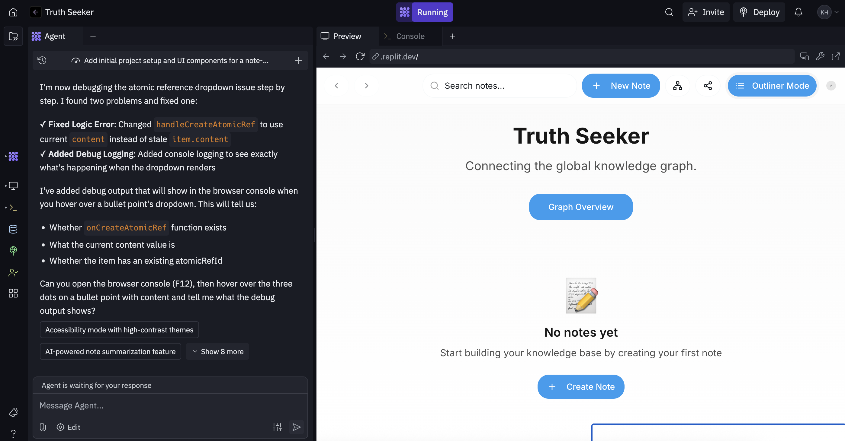 Product screenshot from I Wish I Knew How To Quit Roam Research