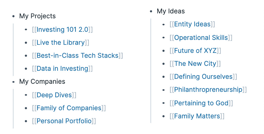 Tweet referenced in Portfolio Ideas section