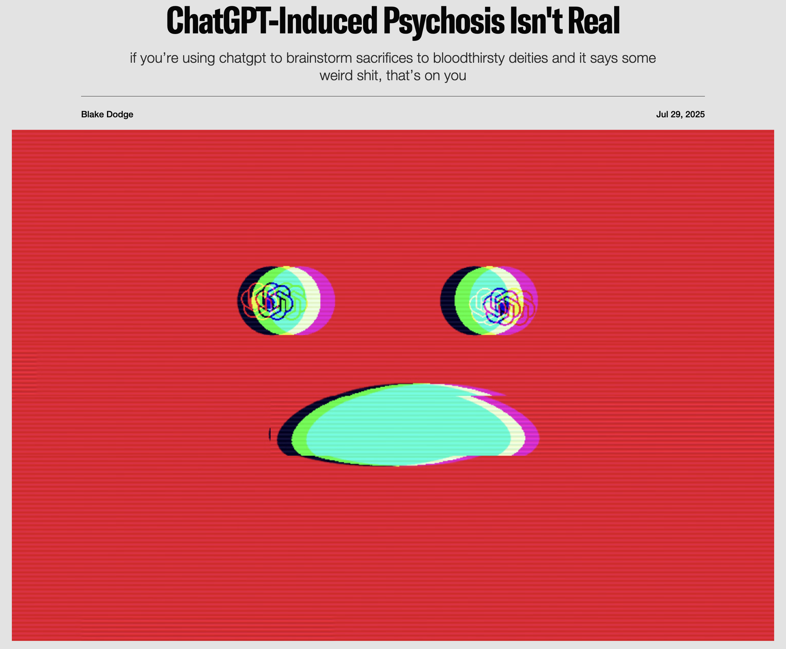 Quote card from ChatGPT Psychosis section