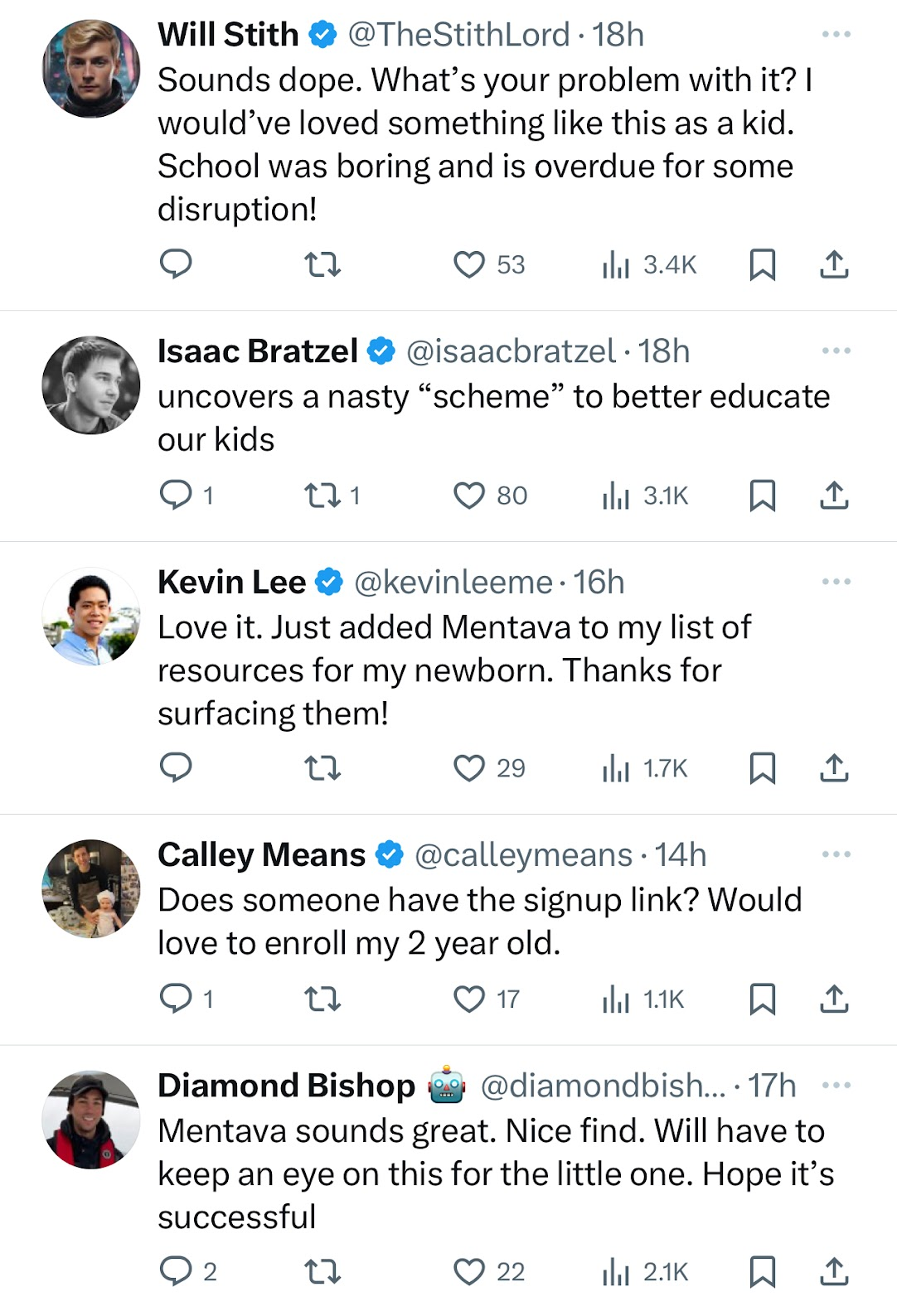 Tweet referenced in Reframe: Learning Is Good, Actually section