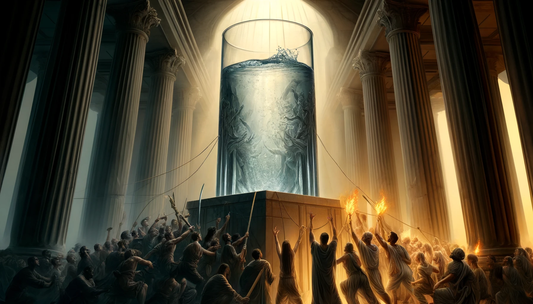 Header image for The Glass-Half War: Empty or Full?