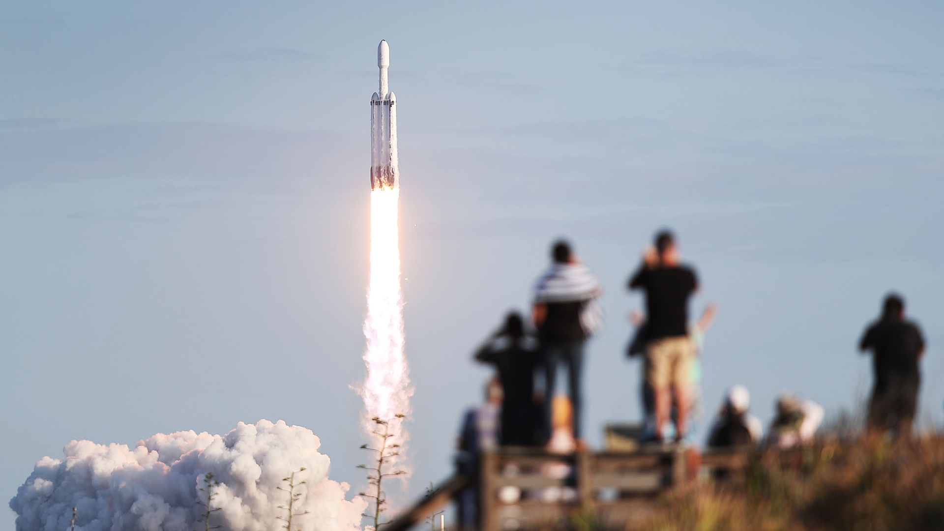 Watching a rocket ship will never get old.