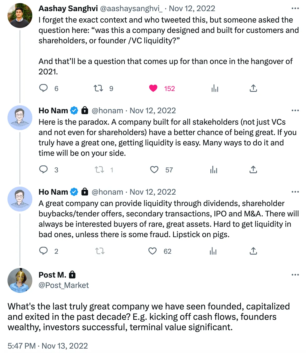 Tweet referenced in Value Conversion section
