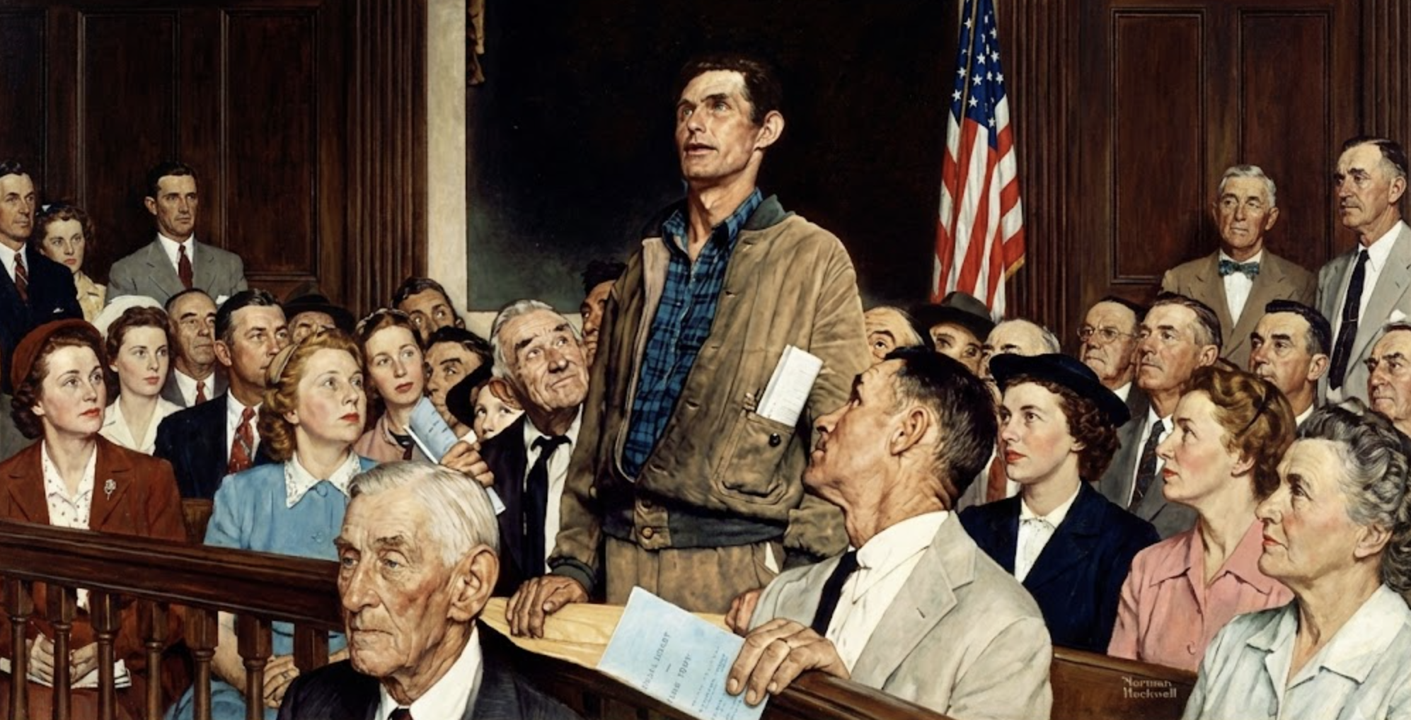 Norman Rockwell’s Four Freedoms