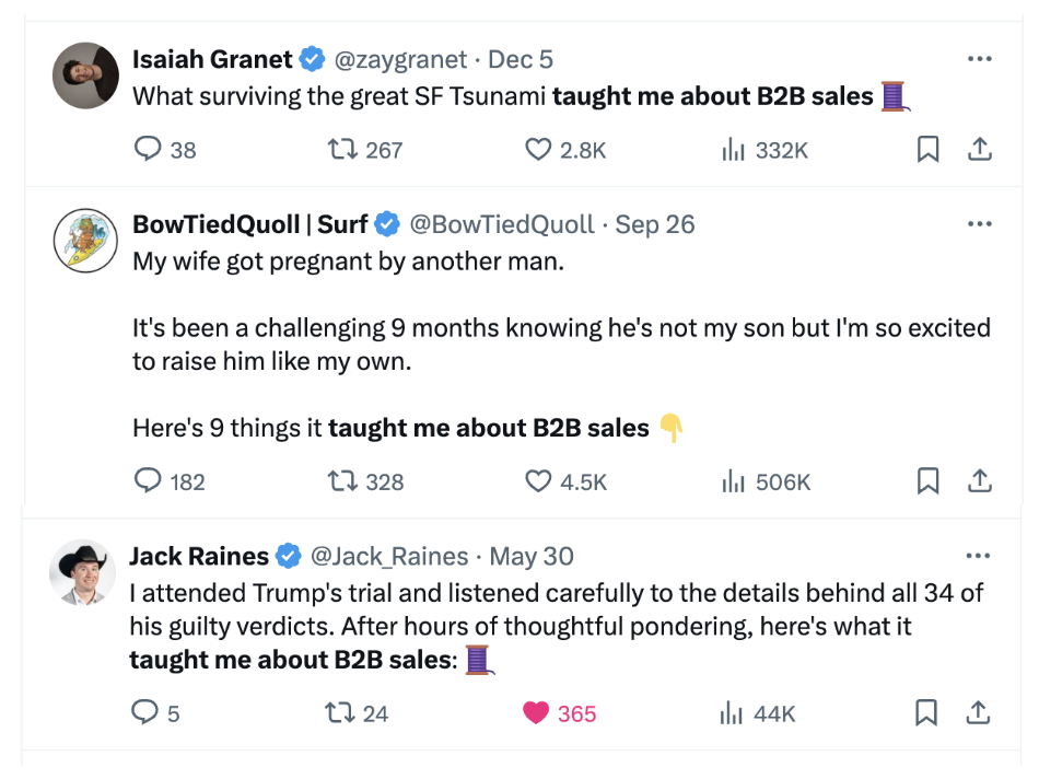 Illustration from What Wicked Taught Me About B2B Sales